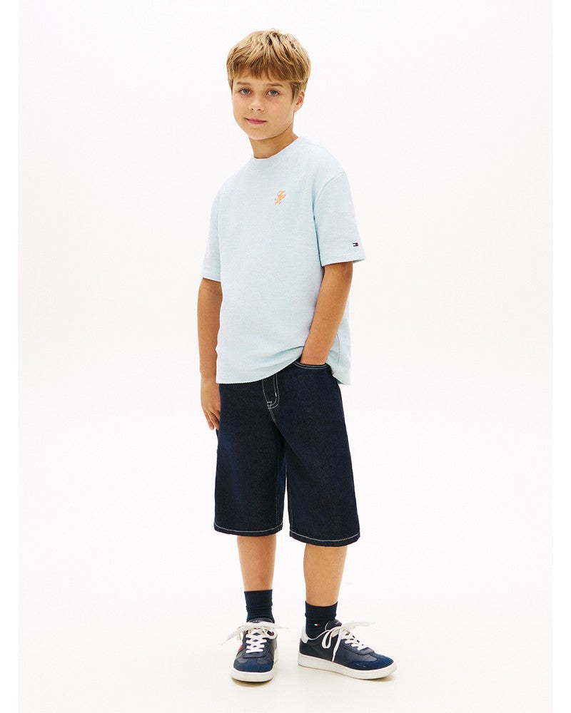 TH SCRIPT JERSEY TWI, TOPS Licht Blauw TH SCRIPT JERSEY TWI, TOPS Licht Blauw