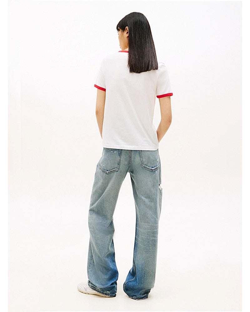 TJW REG NOVELTY RING T-SHIRTS Ecru TJW REG NOVELTY RING T-SHIRTS Ecru