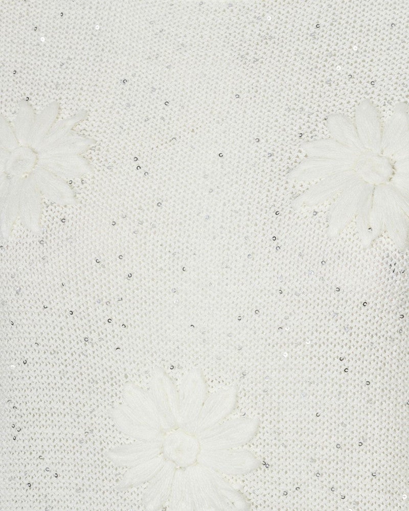 Sweater embroidery flower Off White Sweater embroidery flower Off White