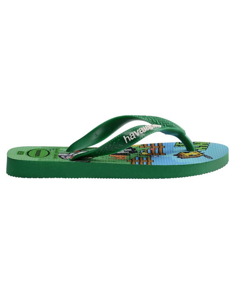 Havaianas Kids Minecraft Groen Havaianas Kids Minecraft Groen