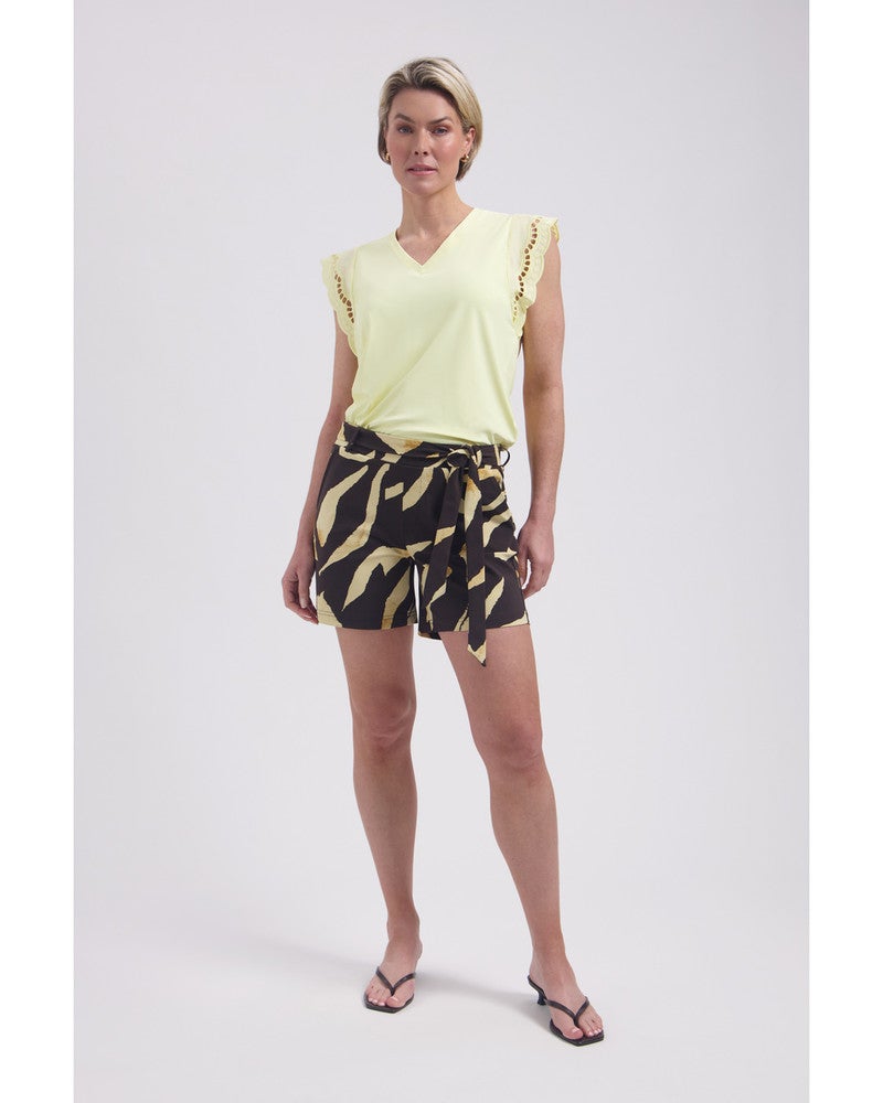 Shorty Pania Zwart 1 Shorty Pania Zwart 1