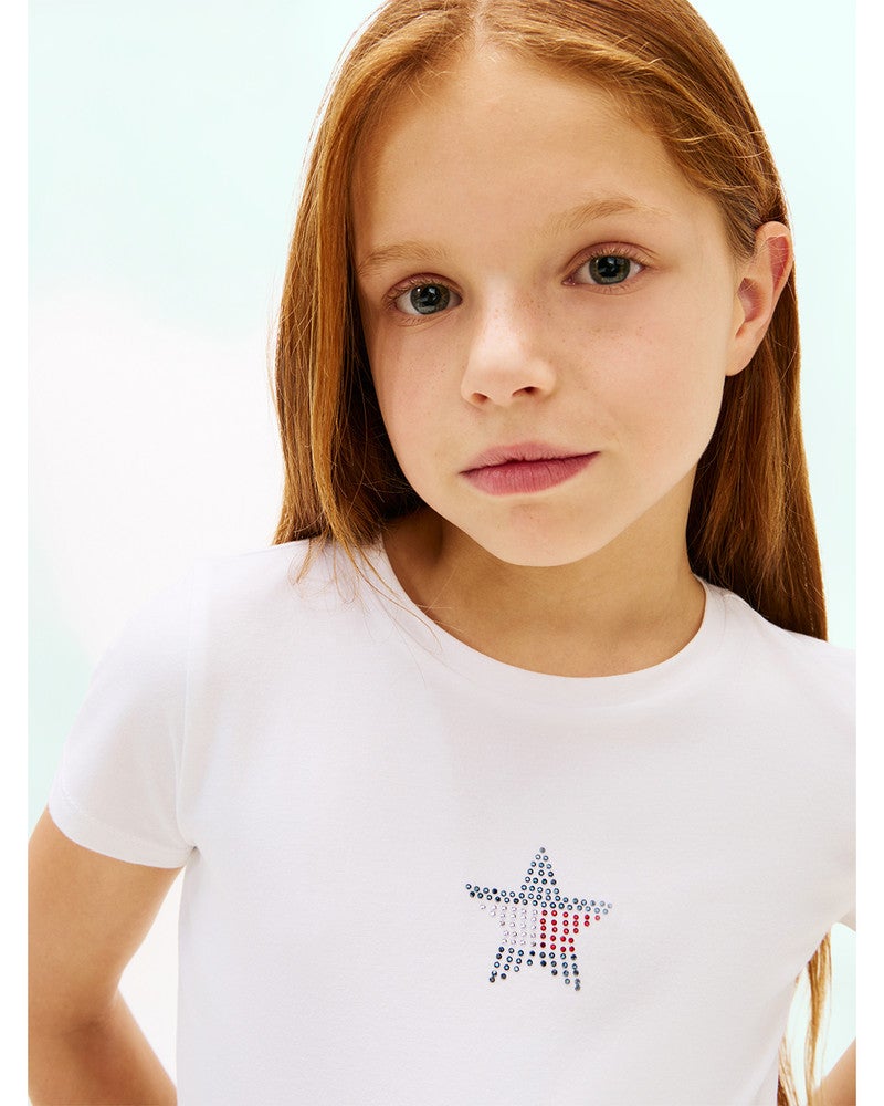 STAR FLAG TEE SS,T-SHIRT Wit 1 STAR FLAG TEE SS,T-SHIRT Wit 1