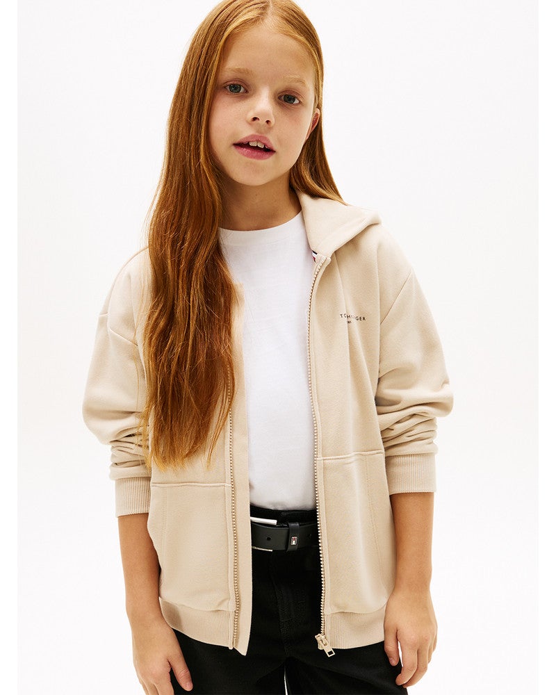 MINI CORP ZIP THROUG SWEATSHIRT Beige MINI CORP ZIP THROUG SWEATSHIRT Beige