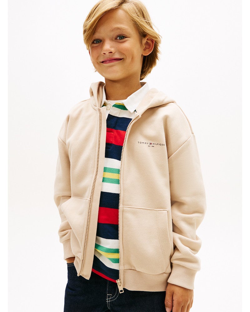 MINI CORP ZIP THROUG SWEATSHIRT Beige MINI CORP ZIP THROUG SWEATSHIRT Beige