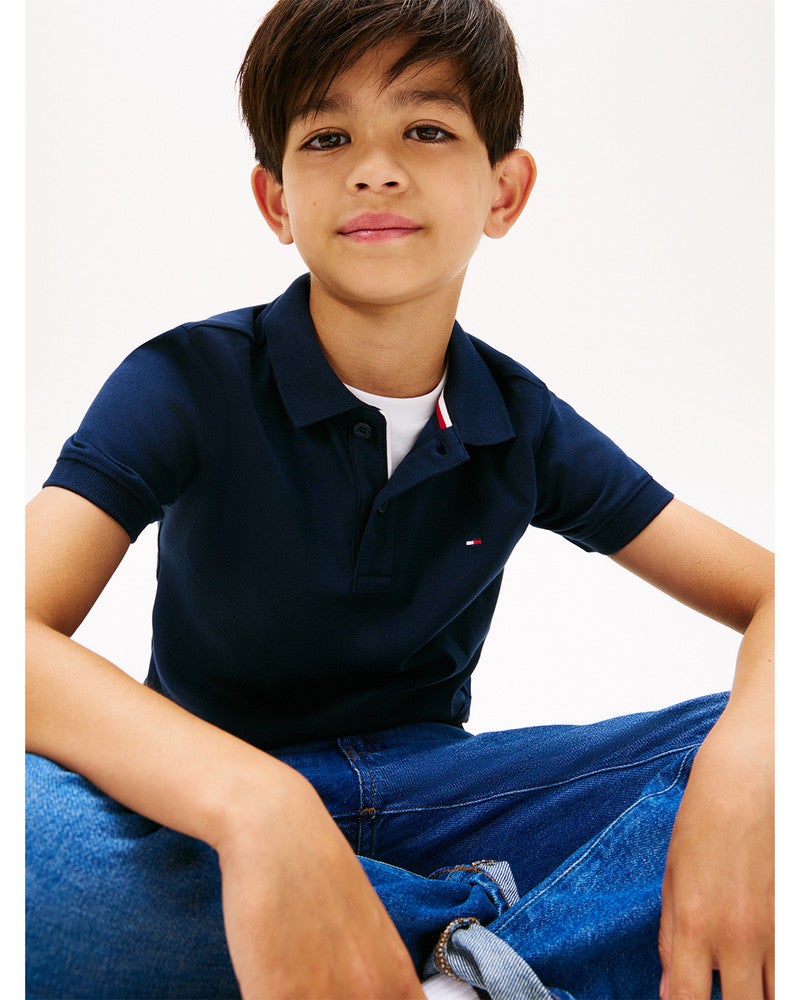 INTERLOCK RWB POLO Donker Blauw INTERLOCK RWB POLO Donker Blauw