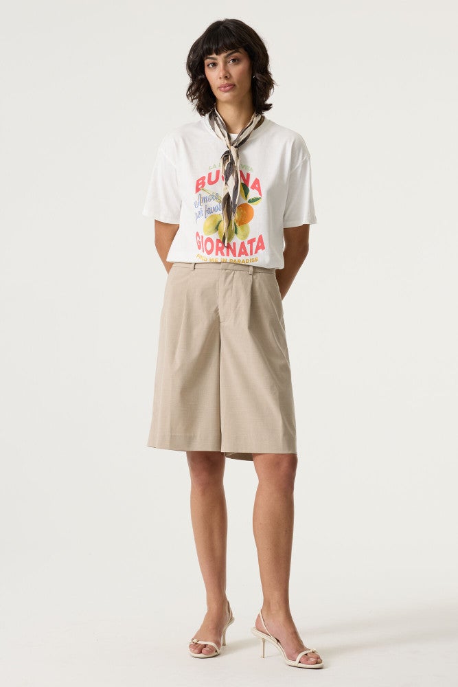 Ladies T-shirt Off White Ladies T-shirt Off White