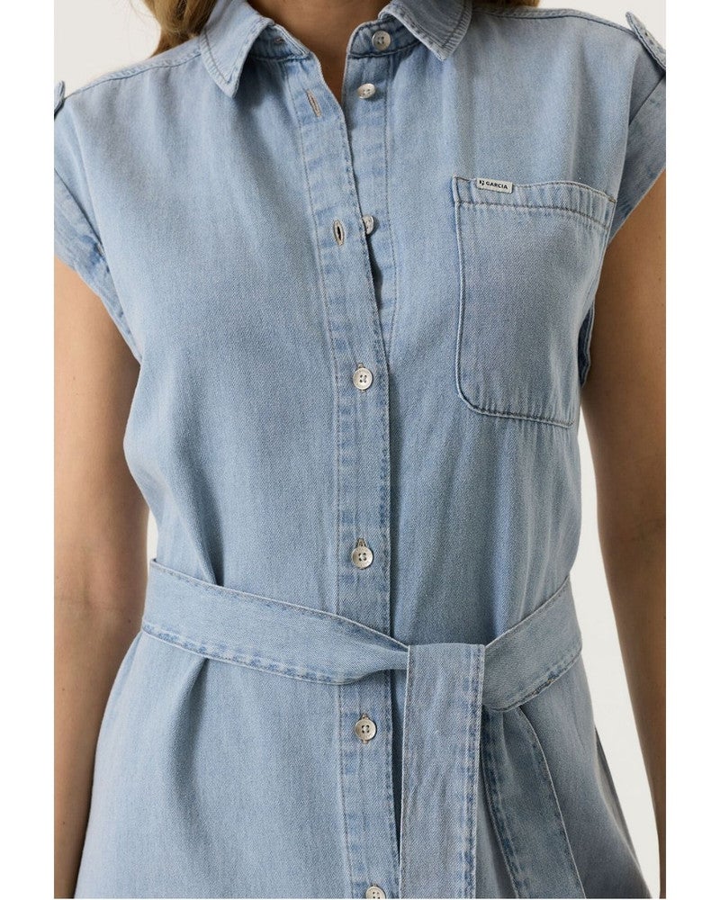 Ladies Dress Licht Blauw Ladies Dress Licht Blauw