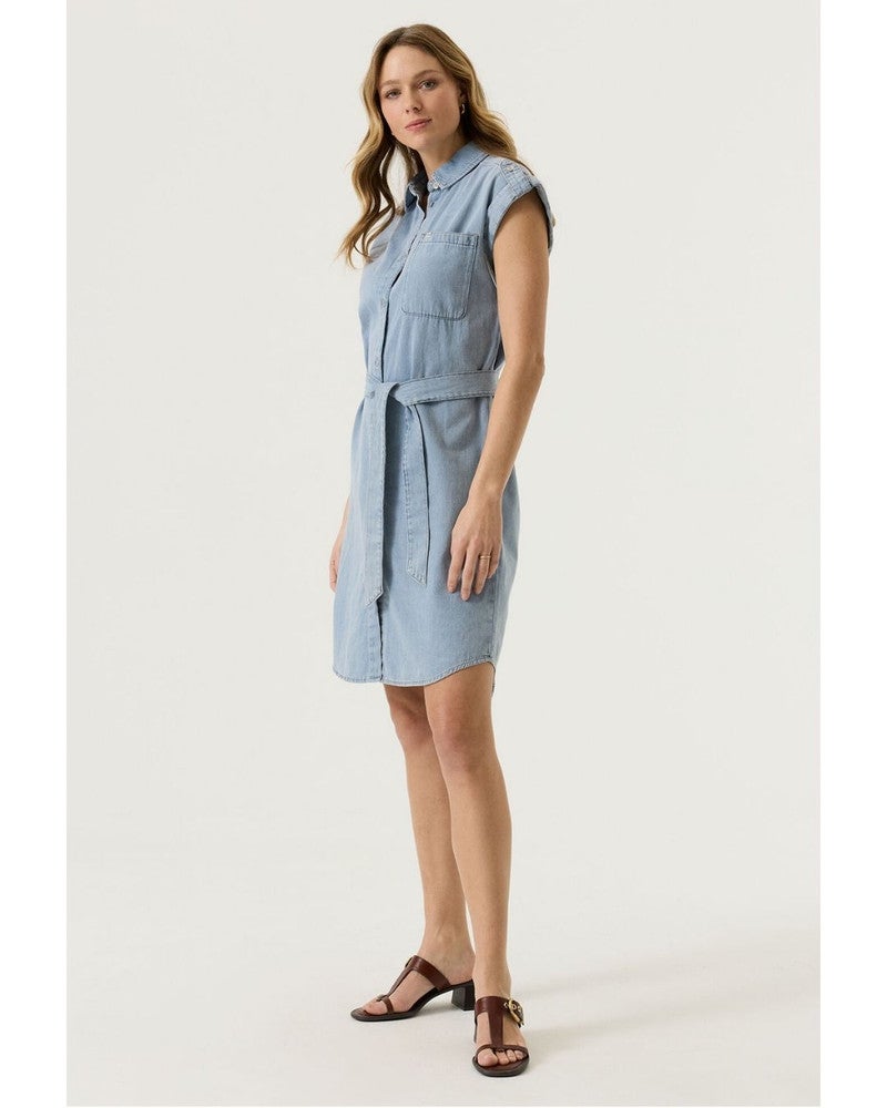 Ladies Dress Licht Blauw Ladies Dress Licht Blauw