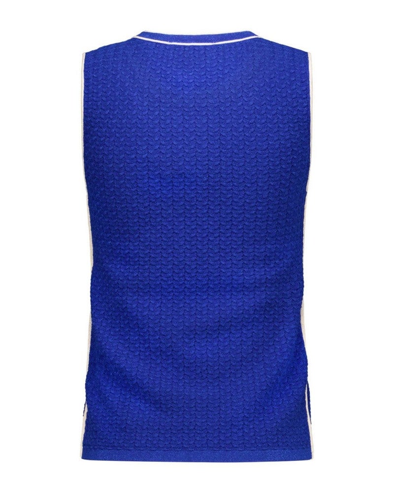 Novi twinset singlet Blauw Novi twinset singlet Blauw