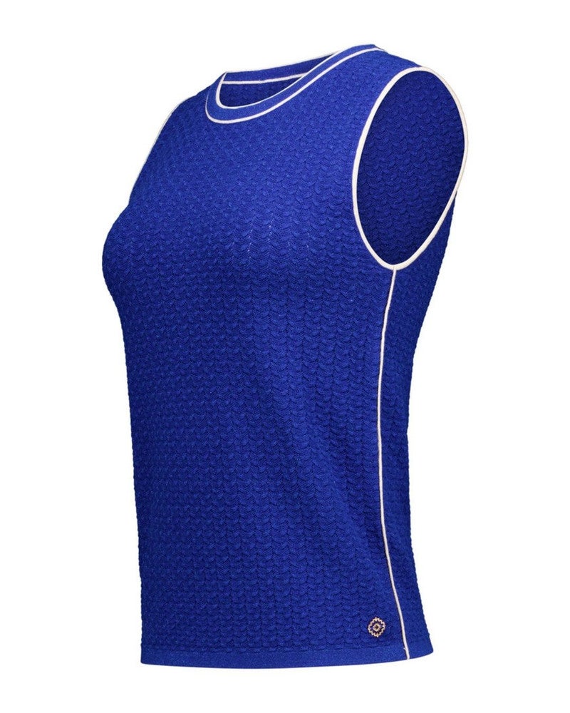 Novi twinset singlet Blauw Novi twinset singlet Blauw