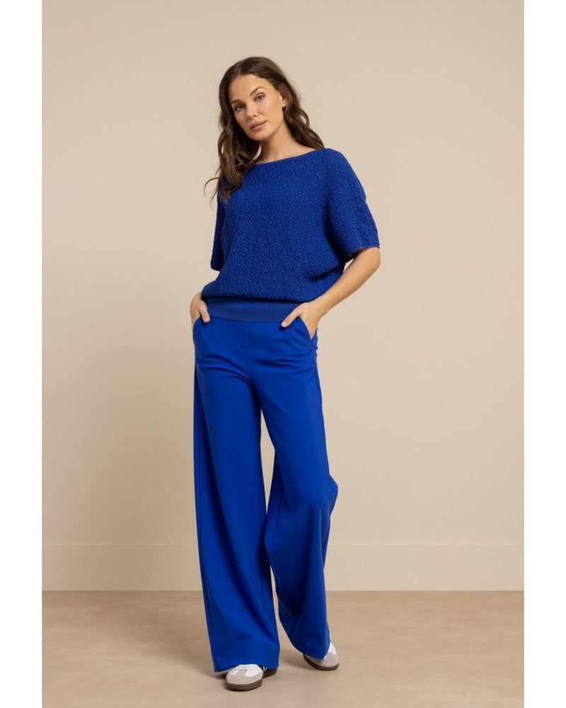 Lexie bonded trousers electric Blauw Lexie bonded trousers electric Blauw