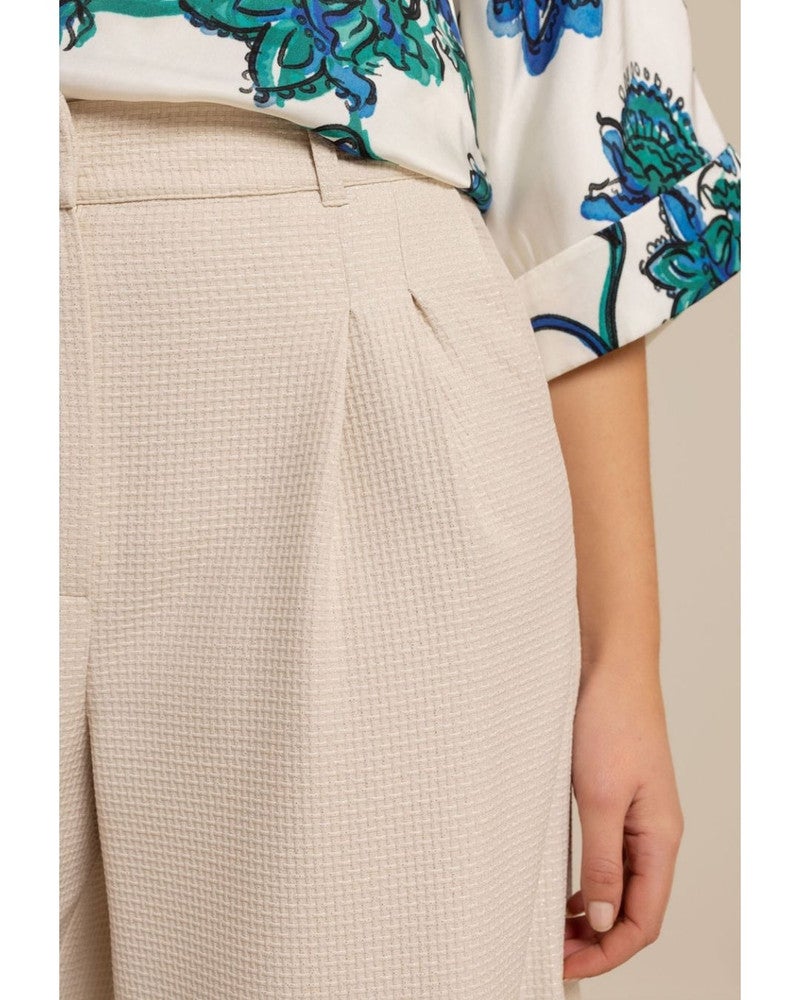 Sky sparkle waffle trousers Off White Sky sparkle waffle trousers Off White