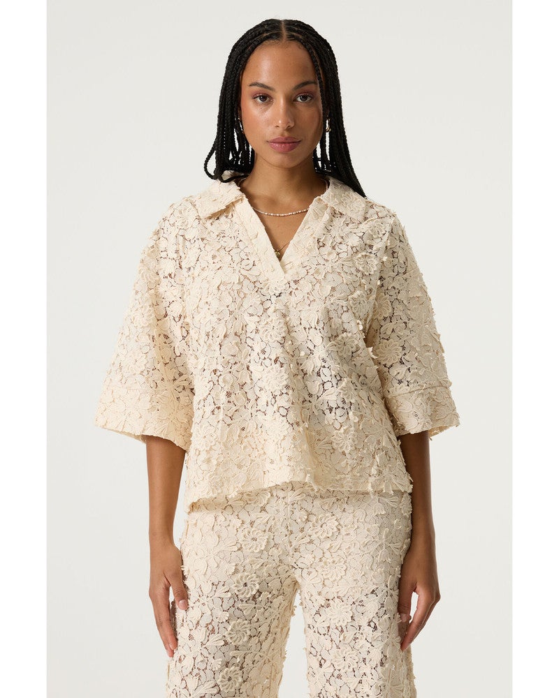 Ladies Blouse Beige Ladies Blouse Beige