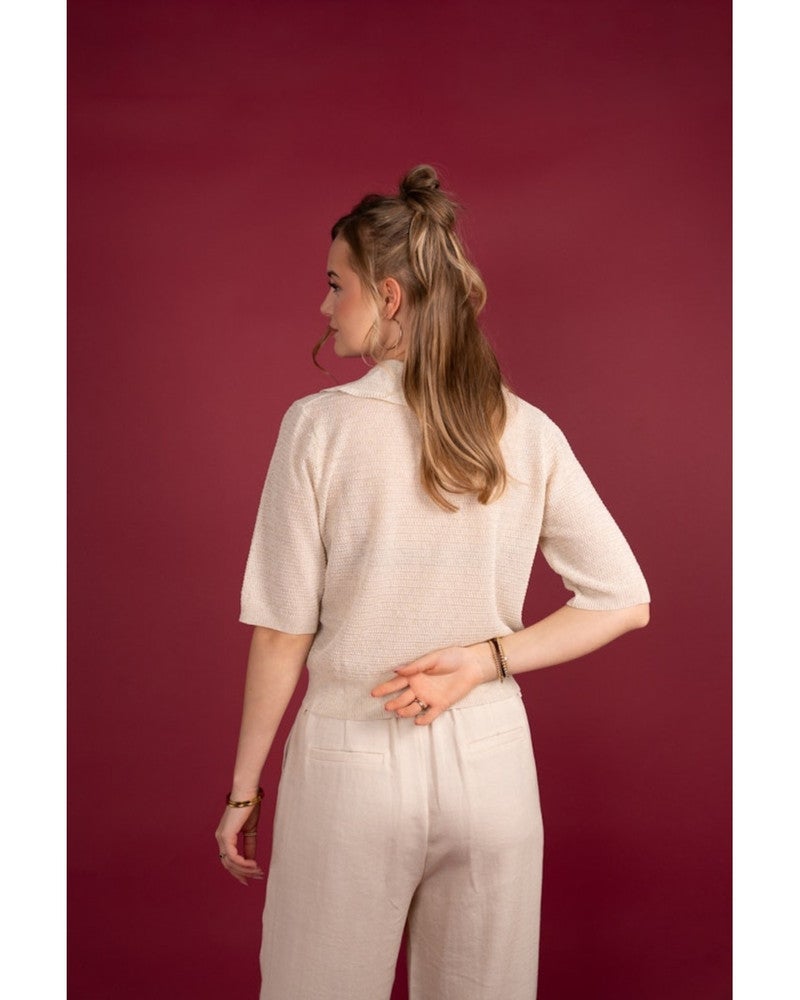 Nintje Knitted Linen Beige Nintje Knitted Linen Beige