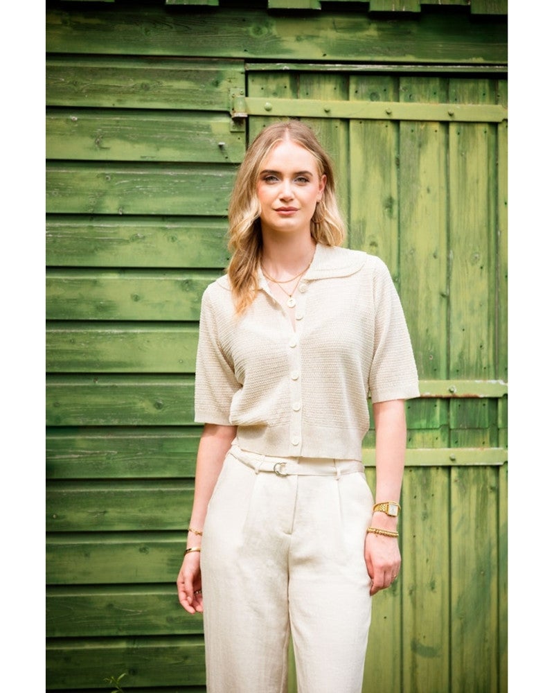 Nintje Knitted Linen Beige Nintje Knitted Linen Beige