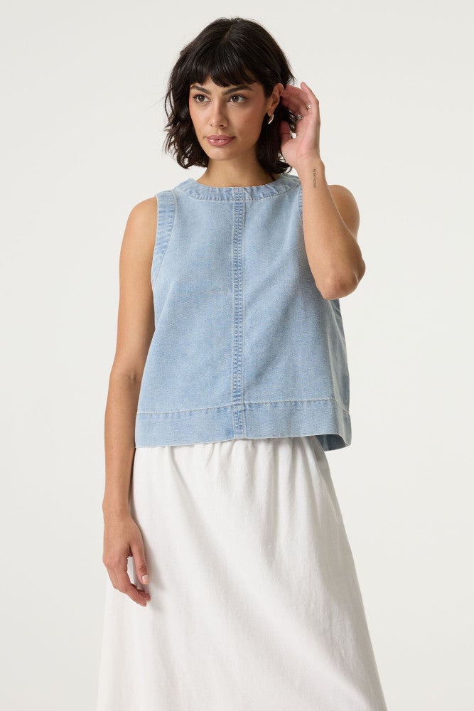 Ladies Singlet Licht Blauw Ladies Singlet Licht Blauw