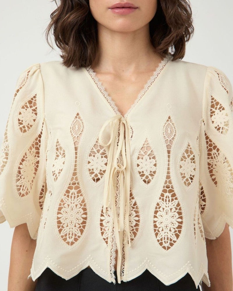 YASBESINA 2/4 TOP S. - FEST Off White YASBESINA 2/4 TOP S. - FEST Off White
