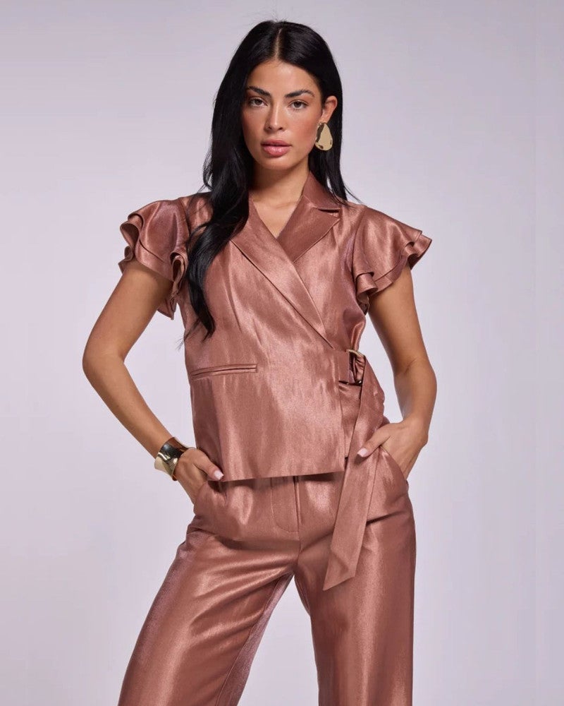 Blouse Brightly Shiny Bruin 1 Blouse Brightly Shiny Bruin 1