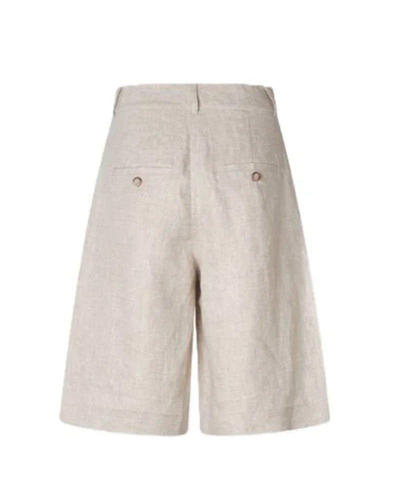 LAURAFV LONG SHORTS 888 CRYSTAL LINEN Grijs LAURAFV LONG SHORTS 888 CRYSTAL LINEN Grijs