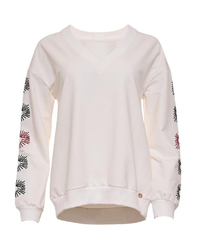 TALAN - Sweatshirt Off White TALAN - Sweatshirt Off White