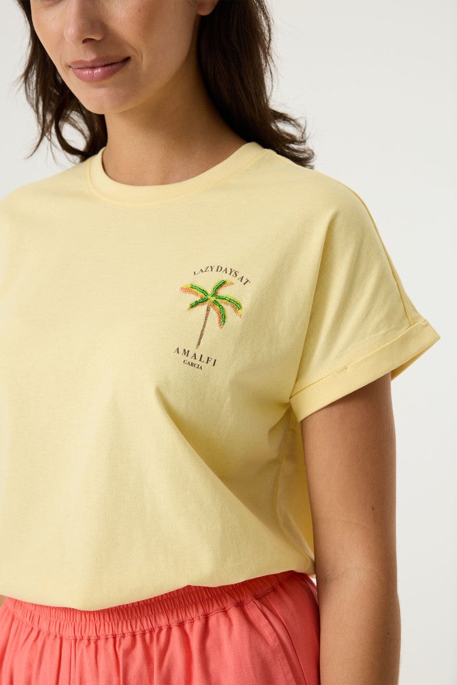Q260015 Ladies T-shirt Geel Q260015 Ladies T-shirt Geel