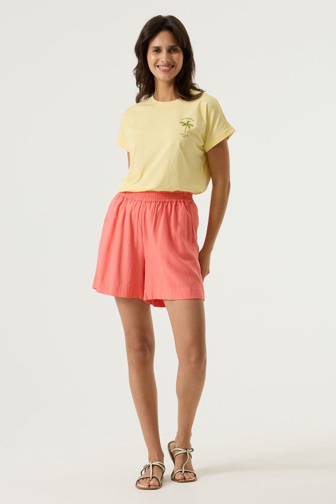Q260015 Ladies T-shirt Geel Q260015 Ladies T-shirt Geel