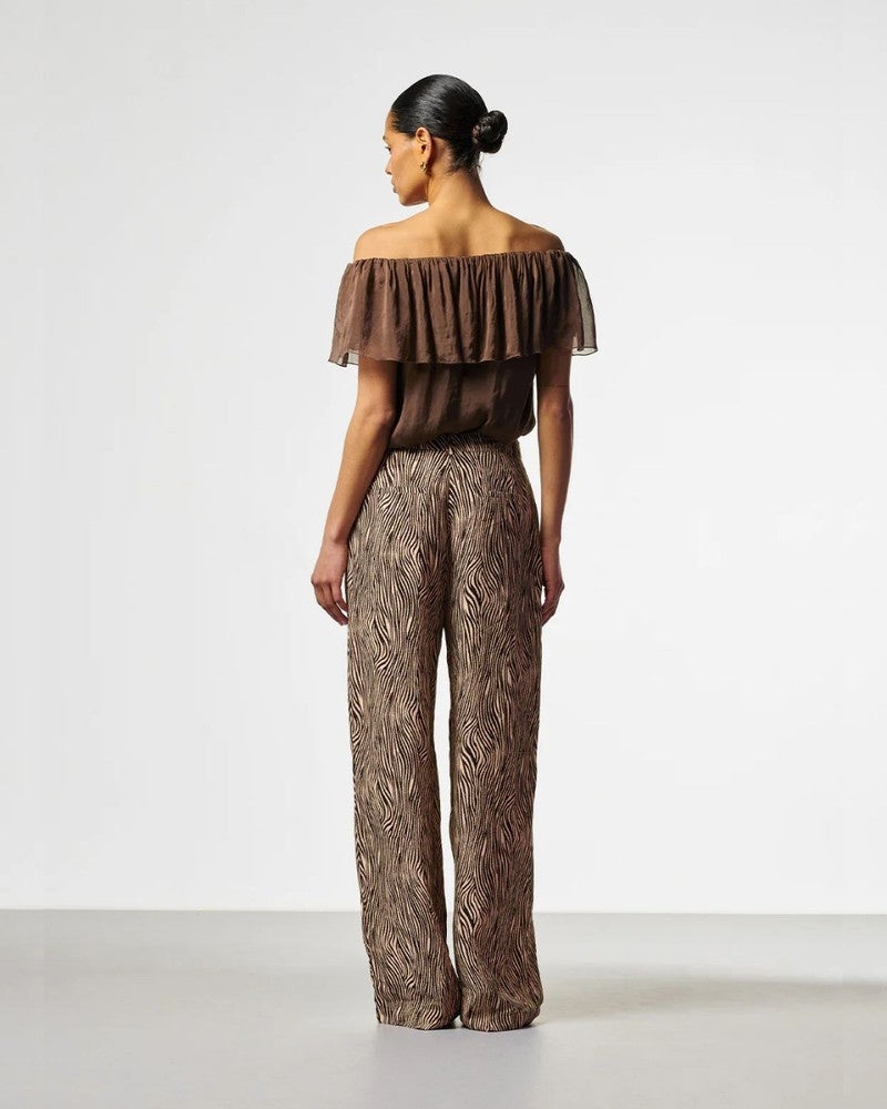 CAPRICE TOP RUFFLE Bruin 1 CAPRICE TOP RUFFLE Bruin 1