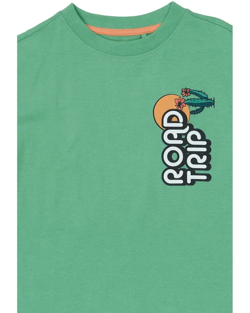 Thomas SS Tee Roadtrip Groen Thomas SS Tee Roadtrip Groen