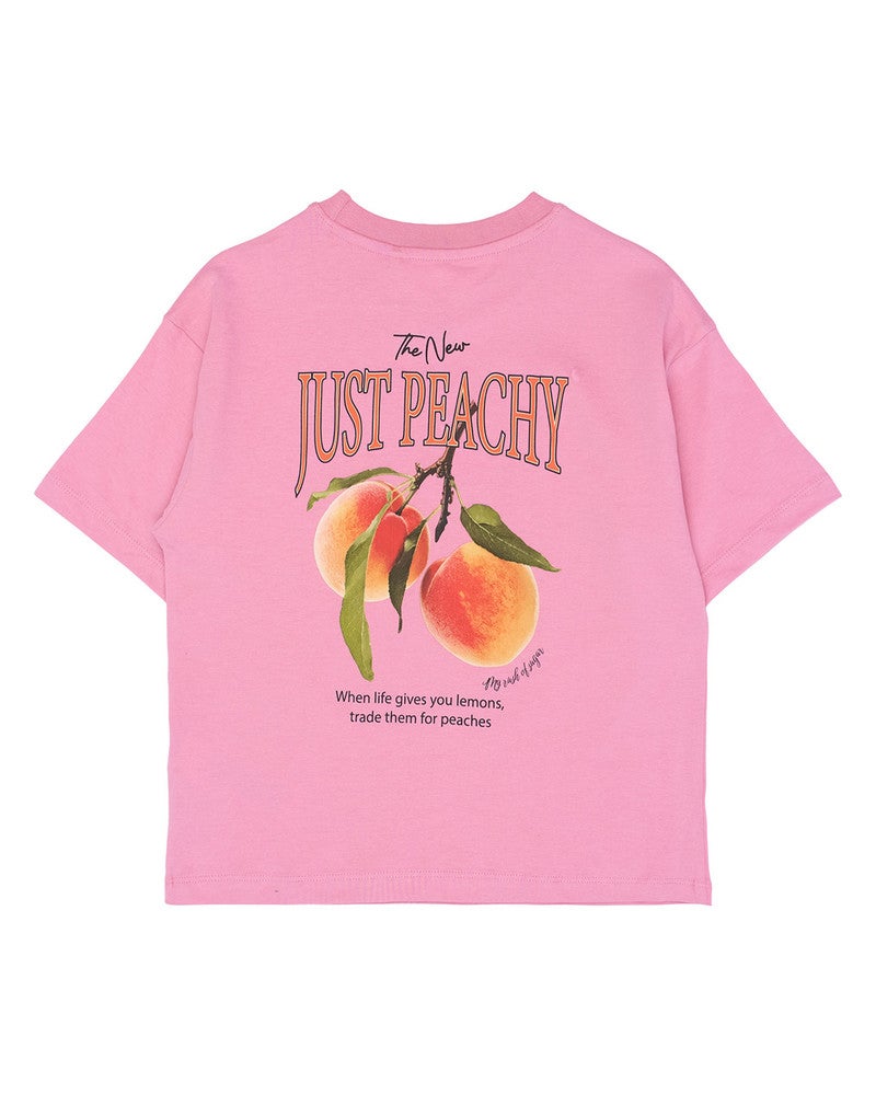 Tenna SS Tee Peachy Roze Tenna SS Tee Peachy Roze