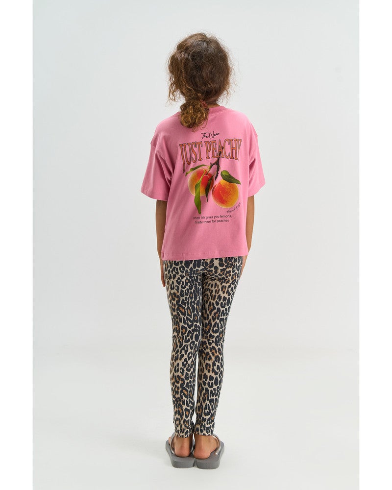 Tenna SS Tee Peachy Roze Tenna SS Tee Peachy Roze