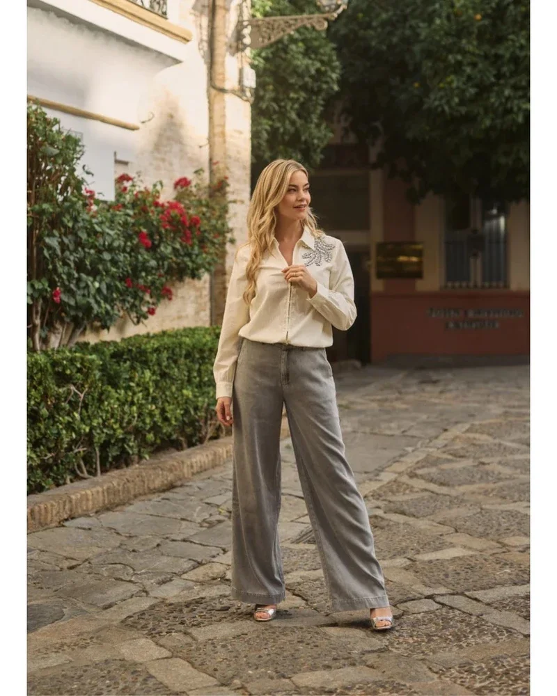 Blouse Bria Stripe Geel Blouse Bria Stripe Geel