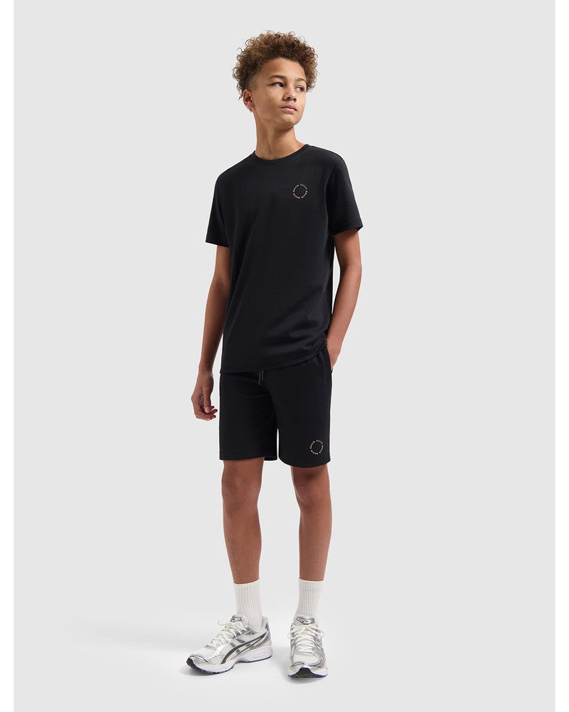 Junior Ballin Circle Logo Short Zwart 1 Junior Ballin Circle Logo Short Zwart 1