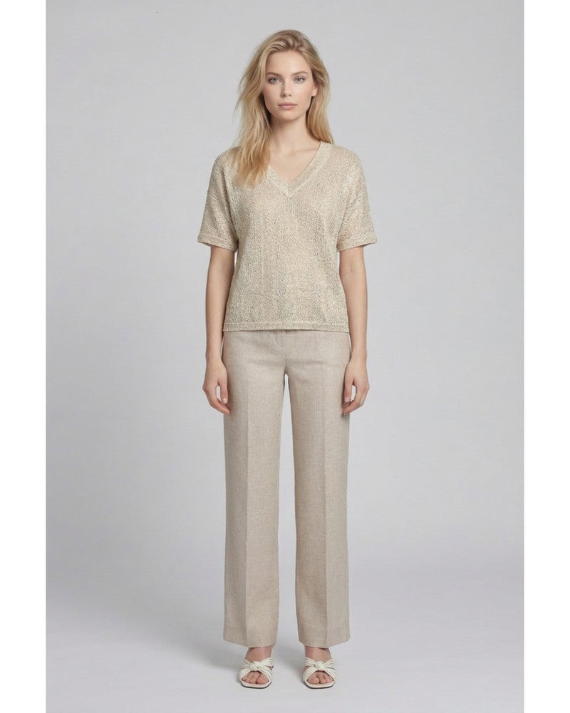 Broek Soul Lano Lurex Grijs Broek Soul Lano Lurex Grijs