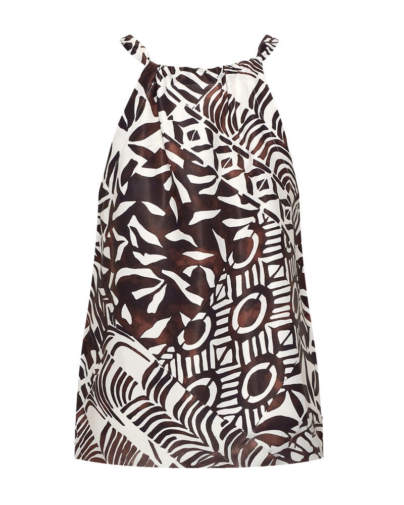 Top Halter Vinty Bruin 1 Top Halter Vinty Bruin 1