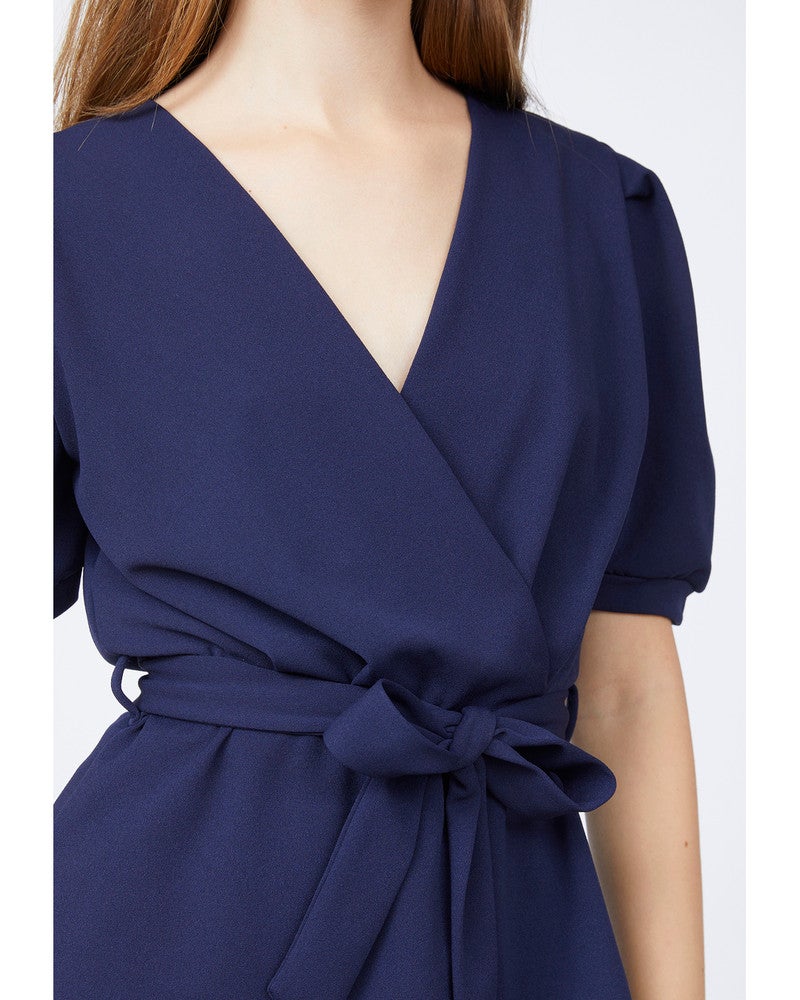 NASA-T Wrap Tops Donker Blauw NASA-T Wrap Tops Donker Blauw