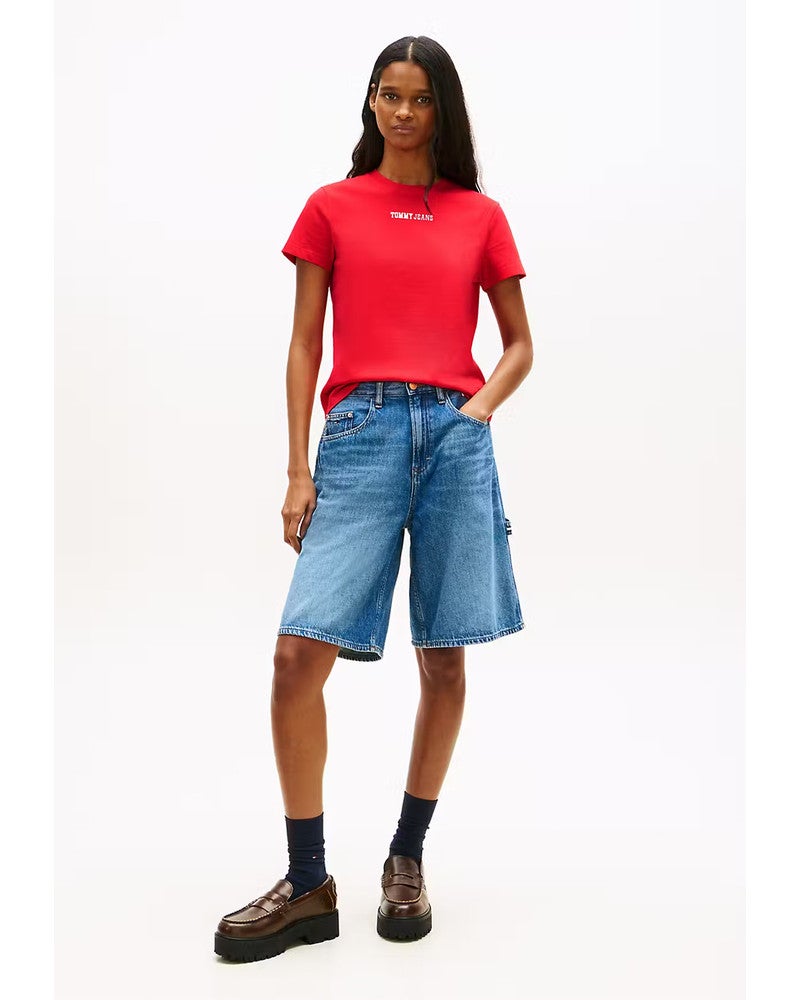 TJW REG ESSENTIAL LO T-SHIRTS Rood TJW REG ESSENTIAL LO T-SHIRTS Rood