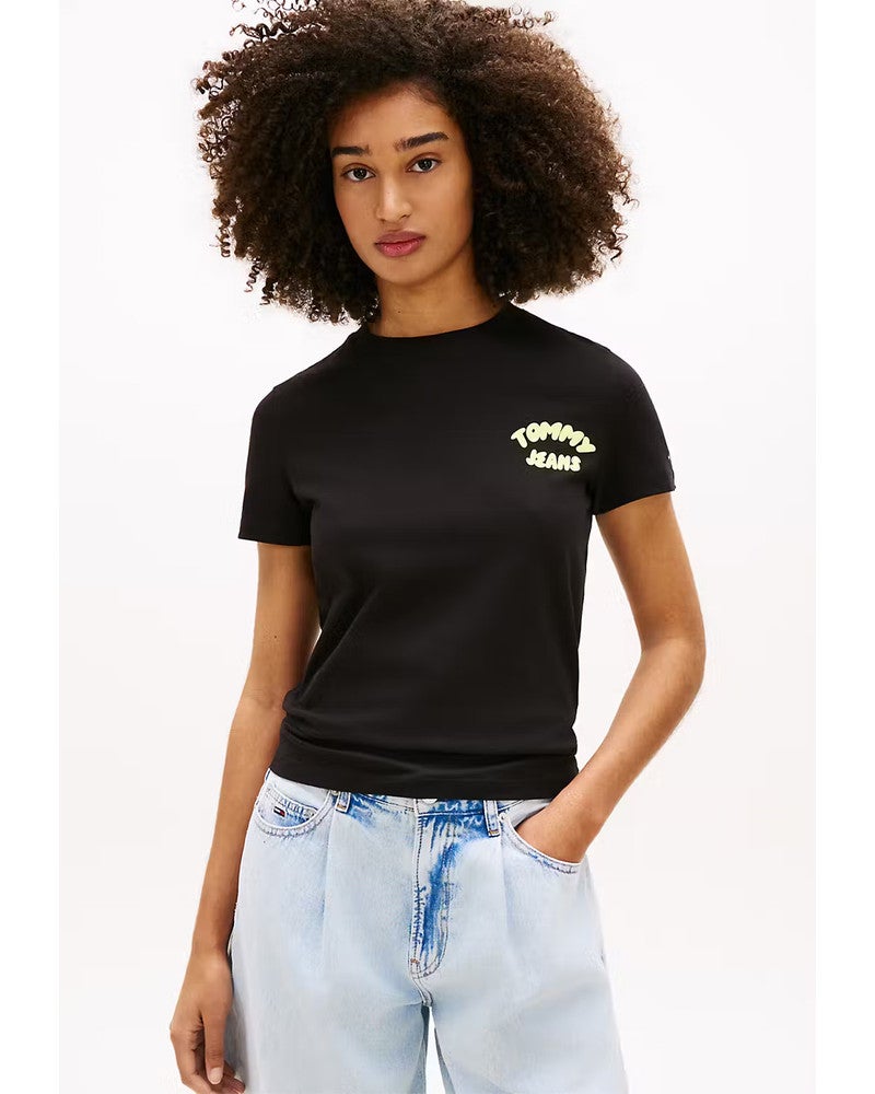 TJW REG TJ BUBBLE SS T-SHIRTS Zwart 1 TJW REG TJ BUBBLE SS T-SHIRTS Zwart 1