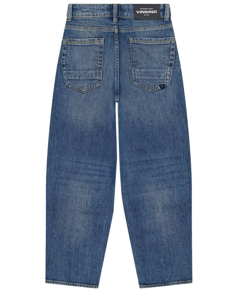 Kristoph Jeans Baggy Donker Blauw Kristoph Jeans Baggy Donker Blauw