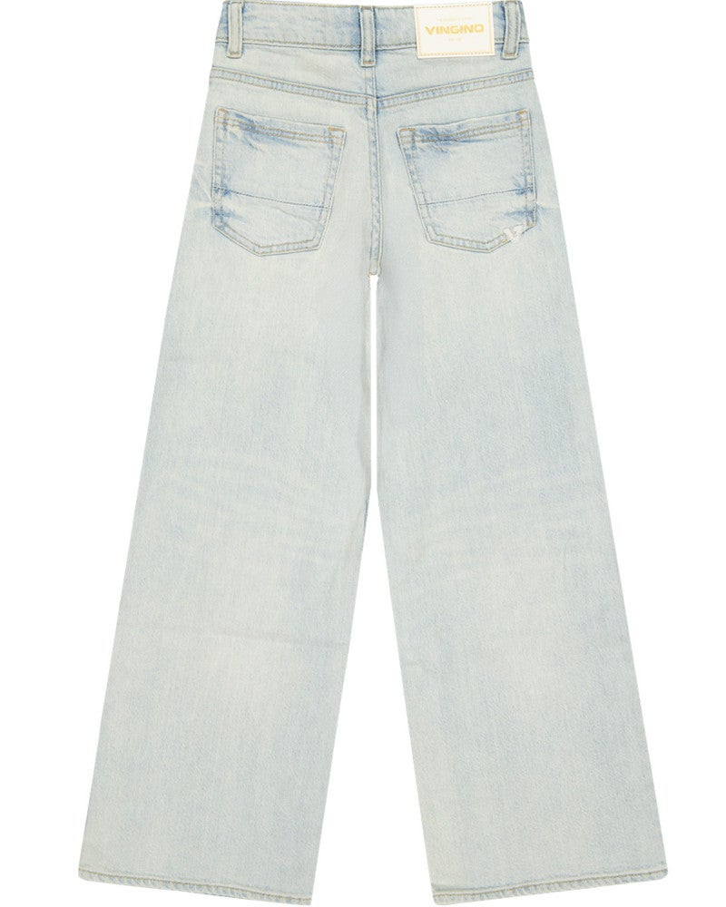Cianna Jeans Extra Wide Leg Licht Blauw Cianna Jeans Extra Wide Leg Licht Blauw