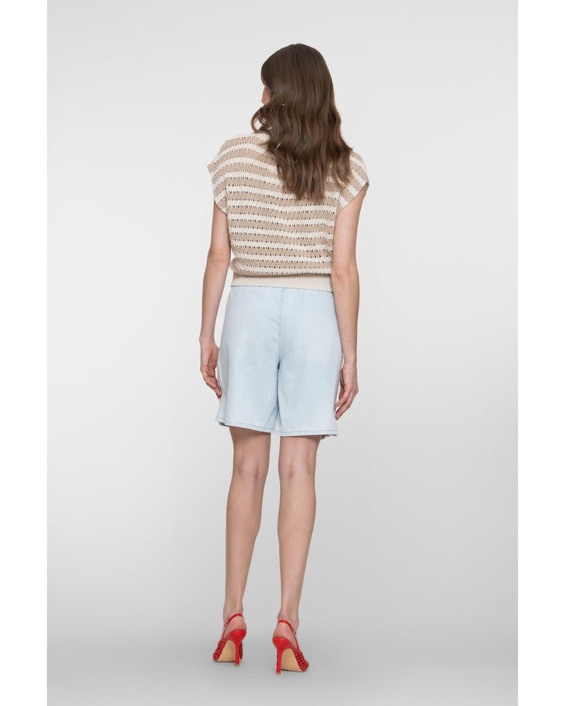 Shorts elastic waist Blauw Shorts elastic waist Blauw