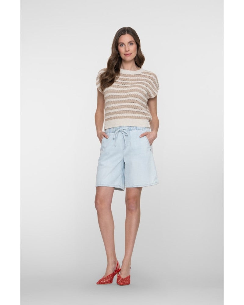 Shorts elastic waist Blauw Shorts elastic waist Blauw