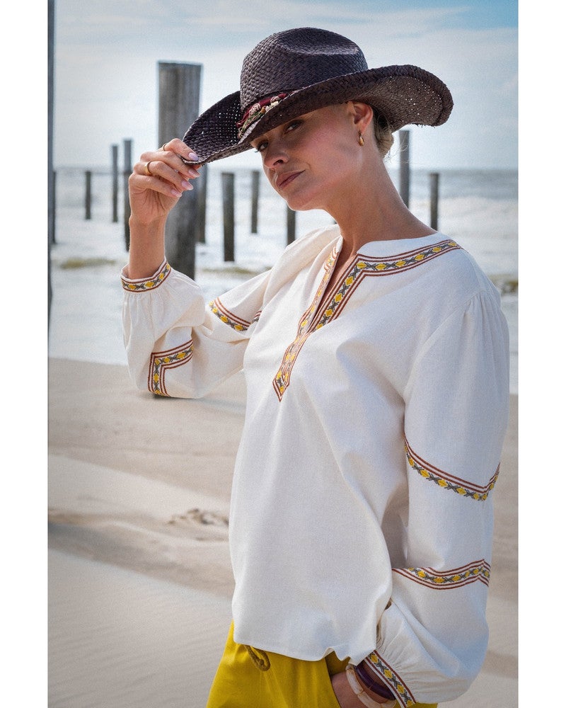 TAUVIN S - Top Off White TAUVIN S - Top Off White