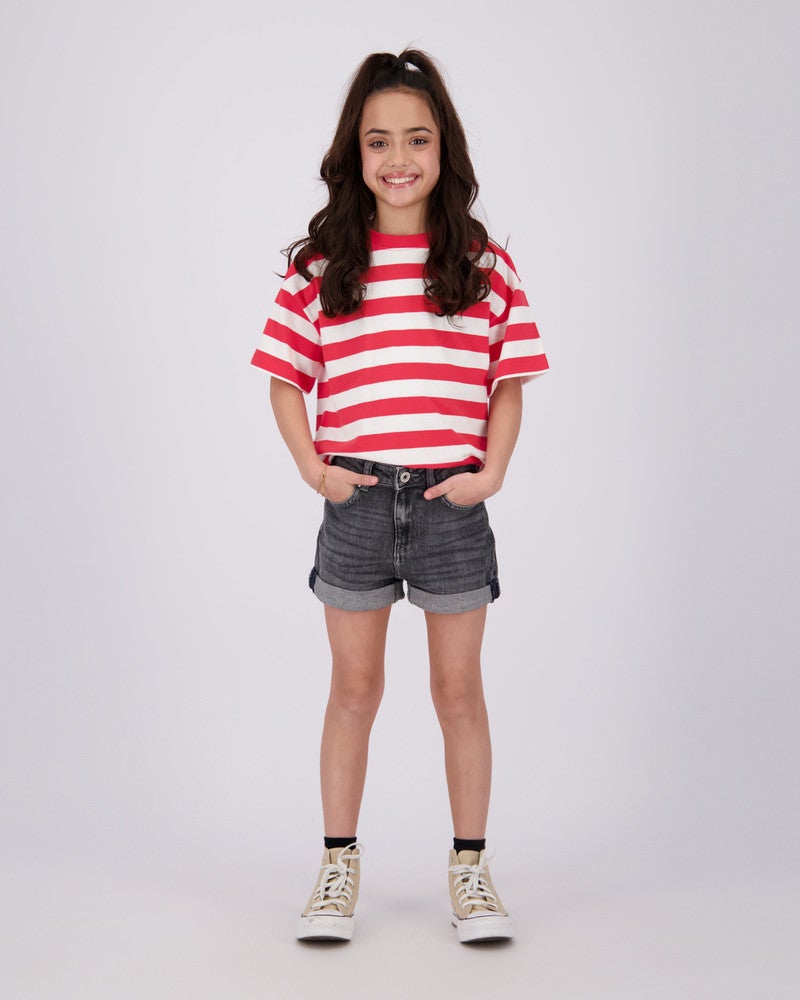 Donalie Jeans Short Grijs Donalie Jeans Short Grijs