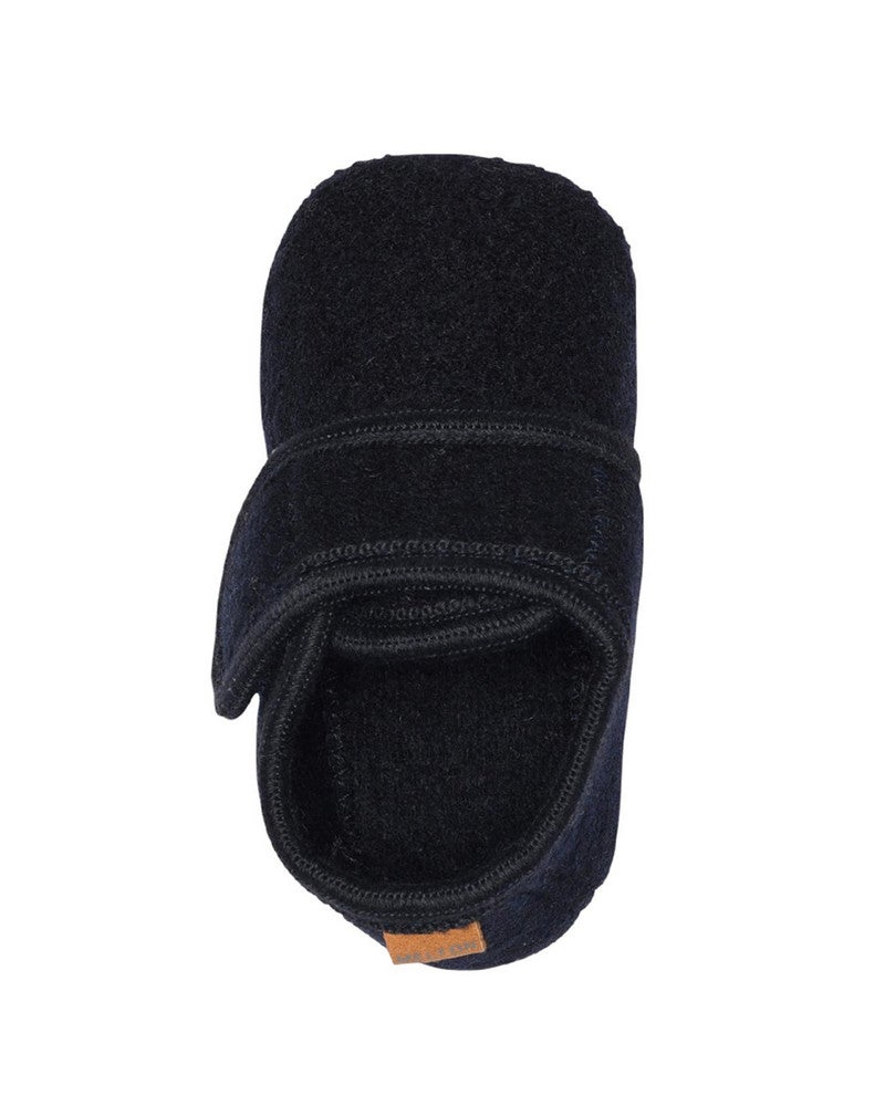 Melton Classic Wool Slippers Donker Blauw Melton Classic Wool Slippers Donker Blauw