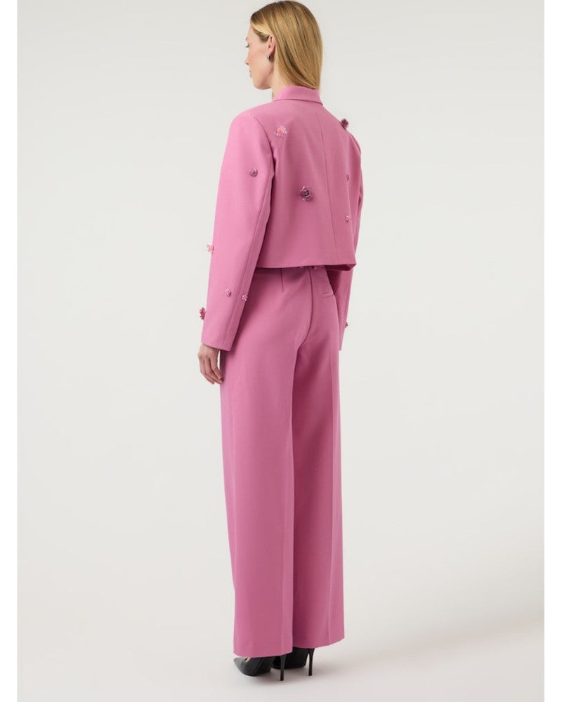 YASMIDNIGHT WIDE MW PANT - SHOW Roze YASMIDNIGHT WIDE MW PANT - SHOW Roze