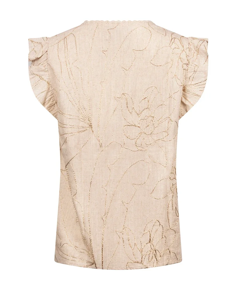 Lori Top Embroidery Zand Lori Top Embroidery Zand