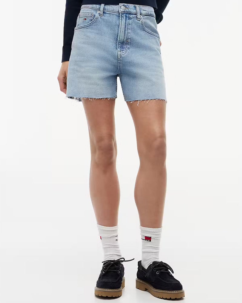 MOM SHORT Blauw MOM SHORT Blauw