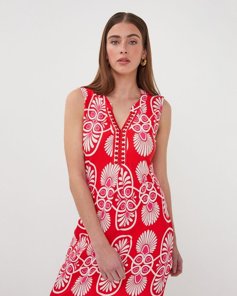 Dress slv/lss Heartfelt Rood Dress slv/lss Heartfelt Rood