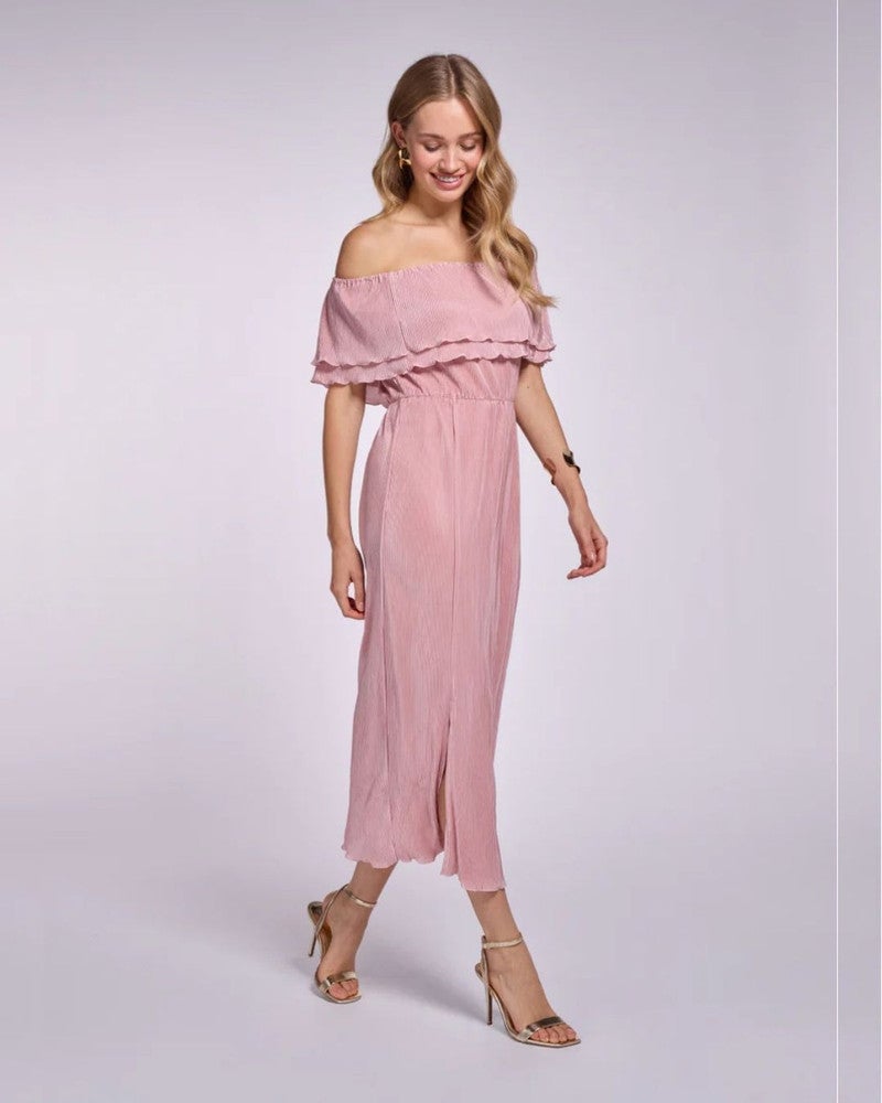 Bonne Maxi Dress Roze Bonne Maxi Dress Roze