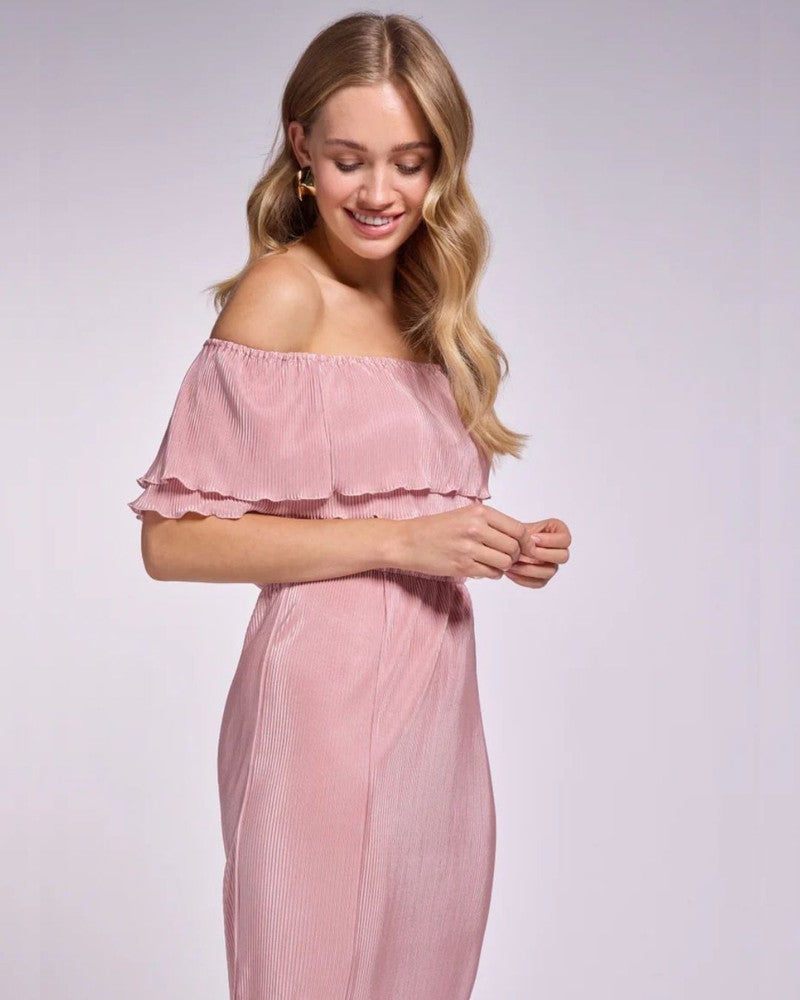 Bonne Maxi Dress Roze Bonne Maxi Dress Roze